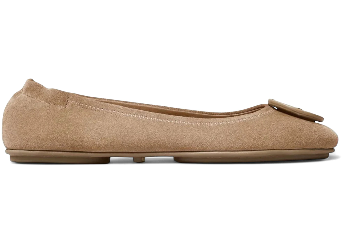 Tory Burch Minnie Travel Ballet Flats River Rock (Women's) - 57247-037 - US