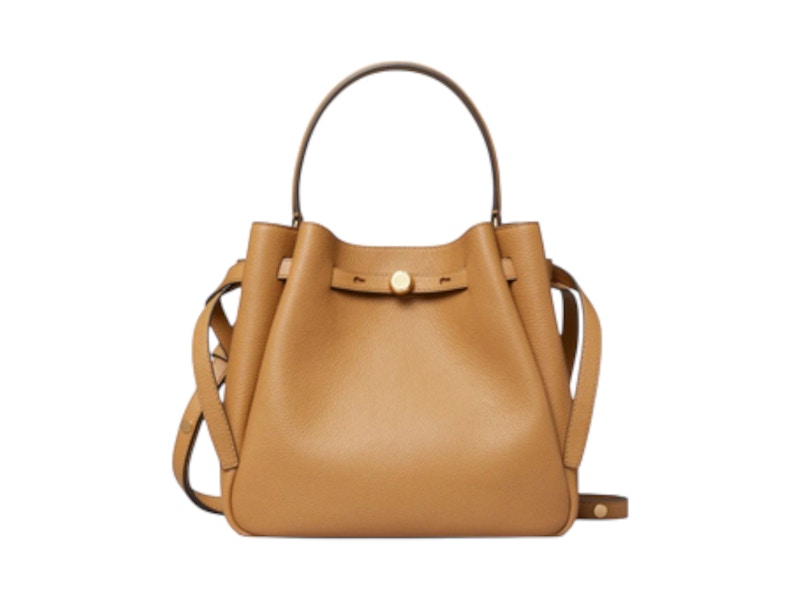 【新品】トリーバーチROMY BUCKET BAG ティラミス ベージュ Tory Burch Romy Bucket Bag Tiramisu in Leather - US