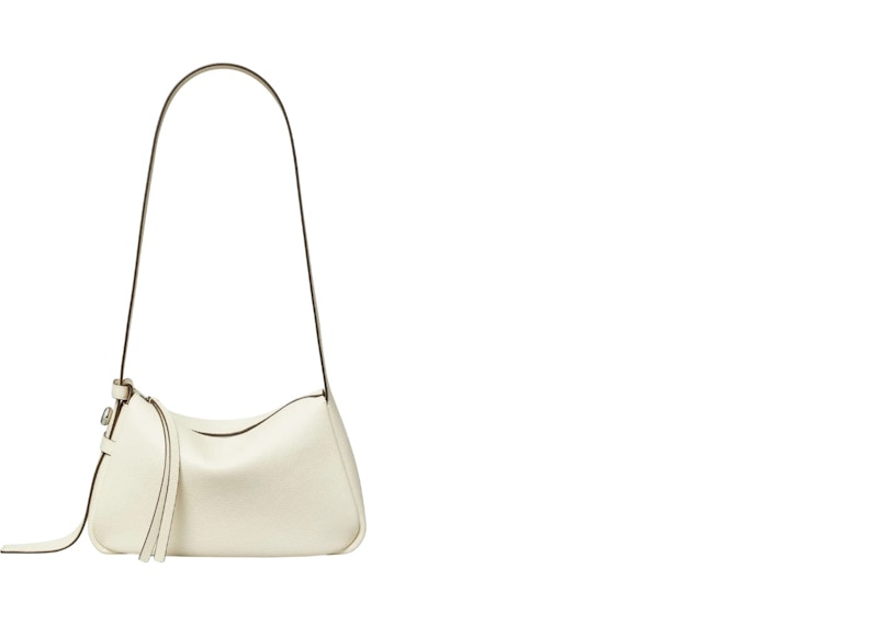 Tory Burch Romy Small Shoulder Bag Light Cream