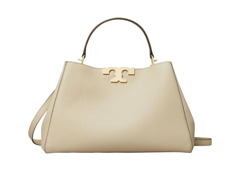 Tory Burch Soft Satchel Light Stone