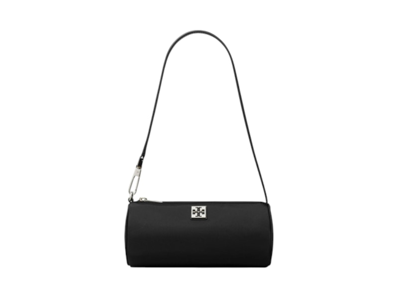 Tory Burch Virginia Cylinder Bag Black