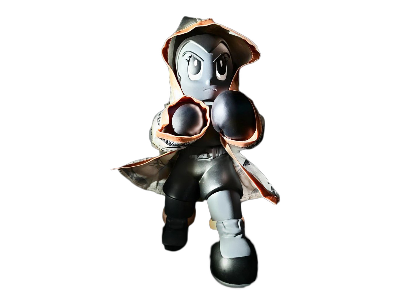 ToyQube Astro Boy Boxer Figure Black Matte - JP