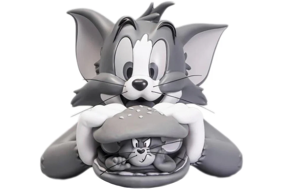 ToyQube Tom and Jerry Bust Burger Figure Mono