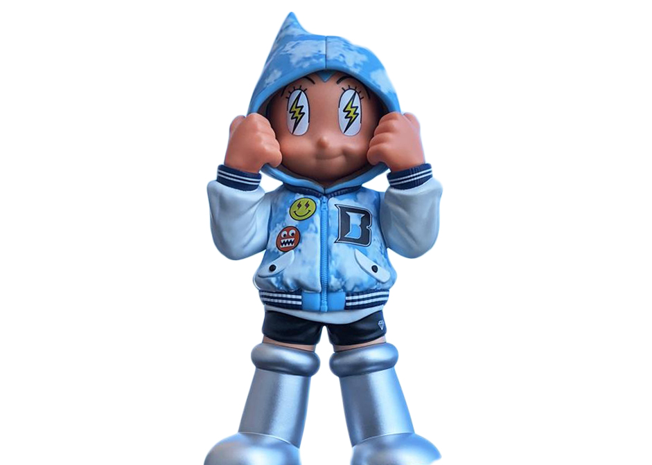 ToyQube x HECHO POR JBALVIN Astro Boy Hoodie Figure