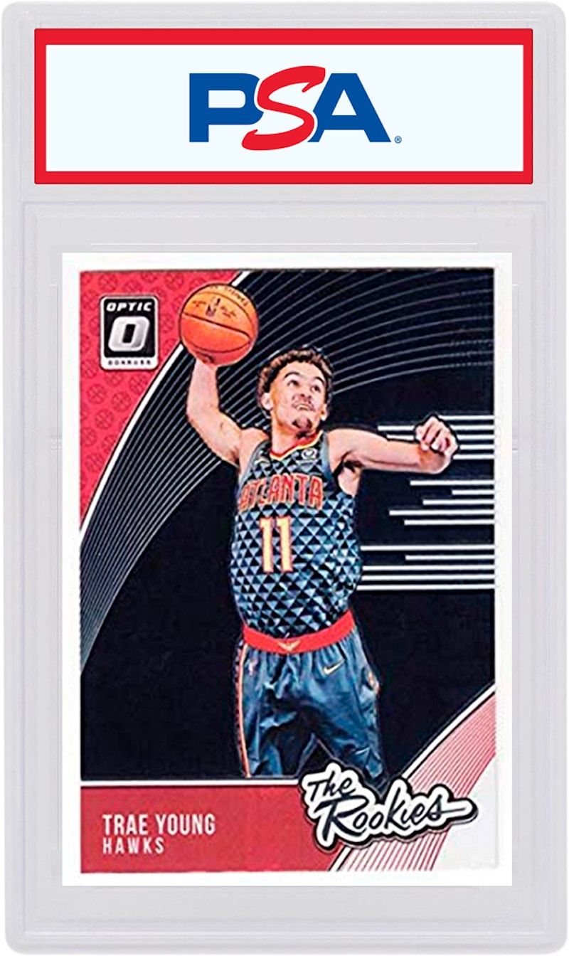 Trae Young 2018 Donruss Optic The Rookies Rookie #5 (PSA or BGS Graded)