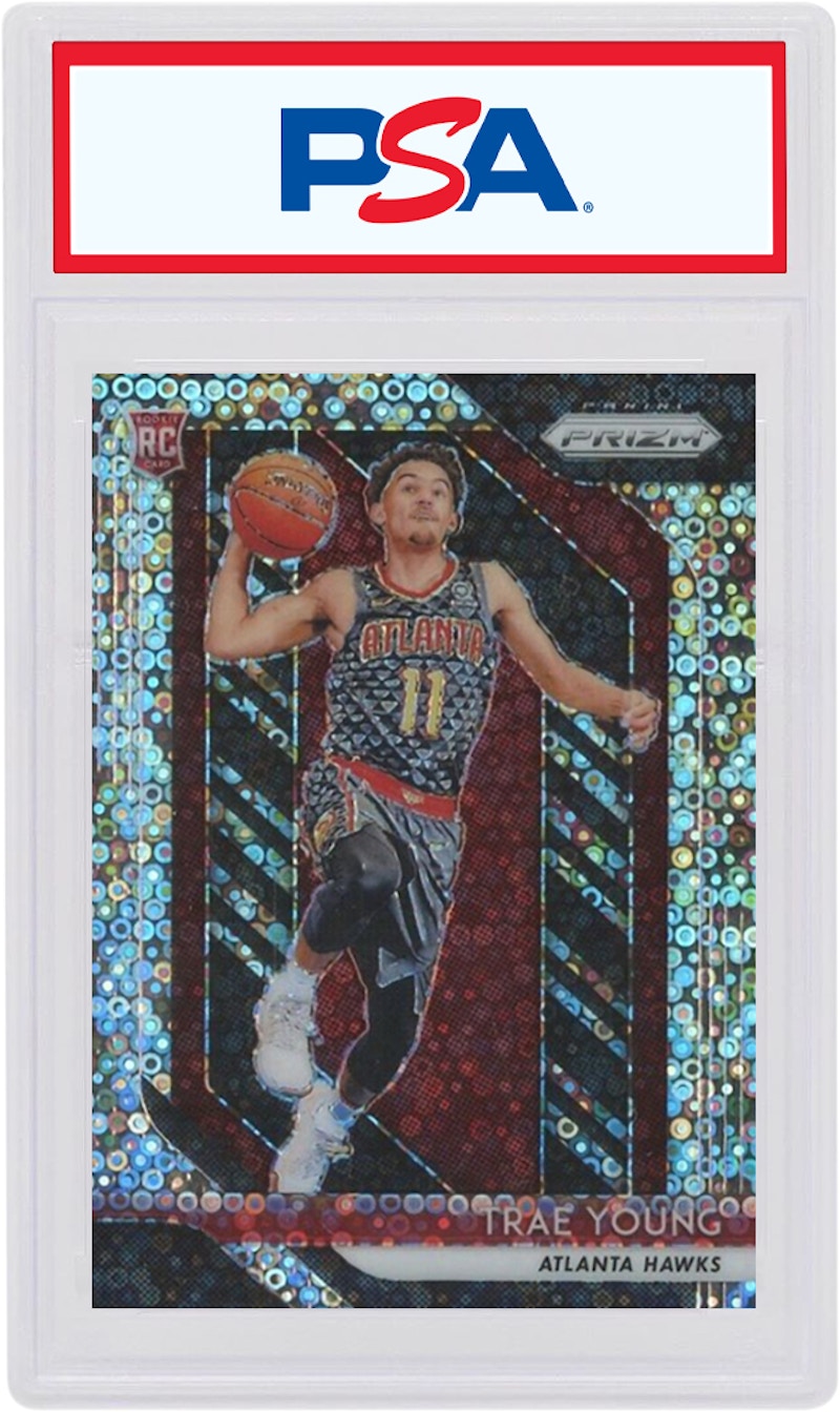 Trae Young 2018 Panini Prizm Rookie Fast Break #78 (PSA or BGS Graded)