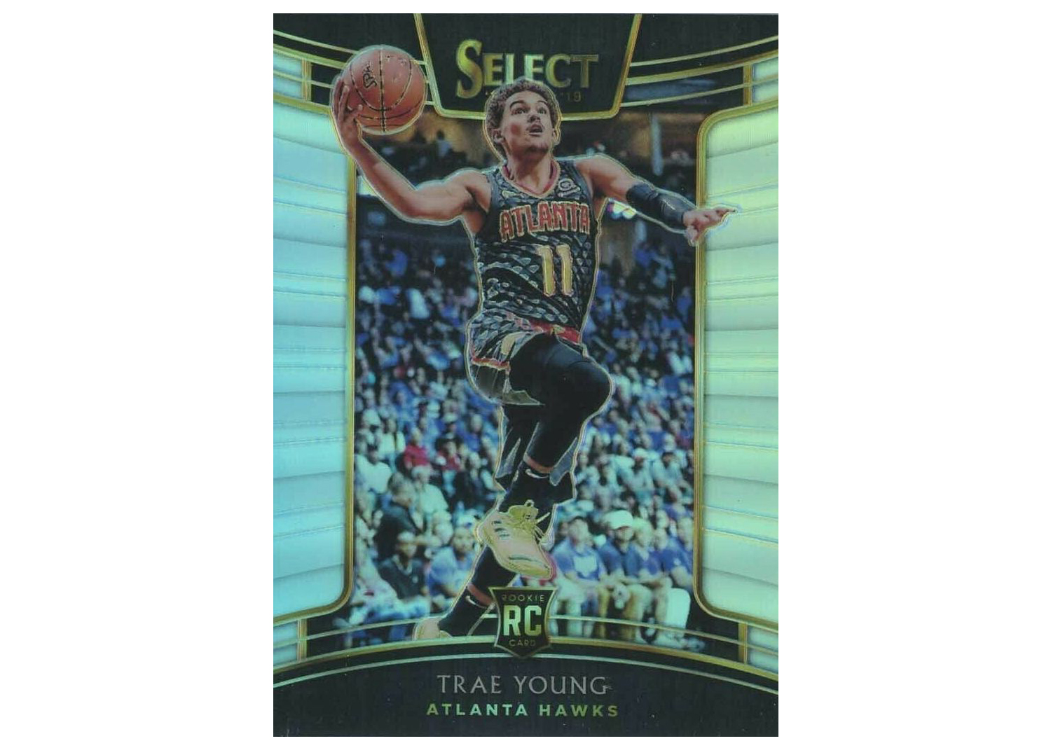 Trae Young  Panini Select Concourse Rookie Silver #