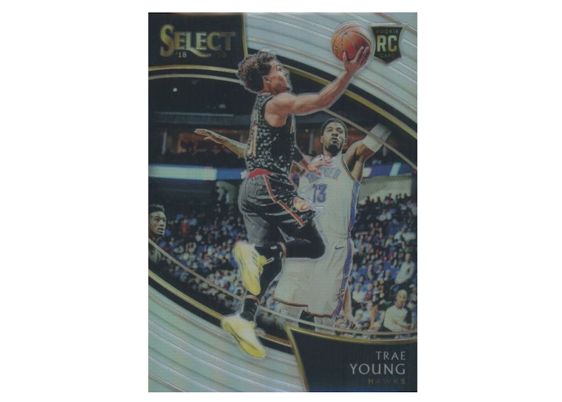 Trae Young 2018 Panini Select Courtside Rookie Silver #249