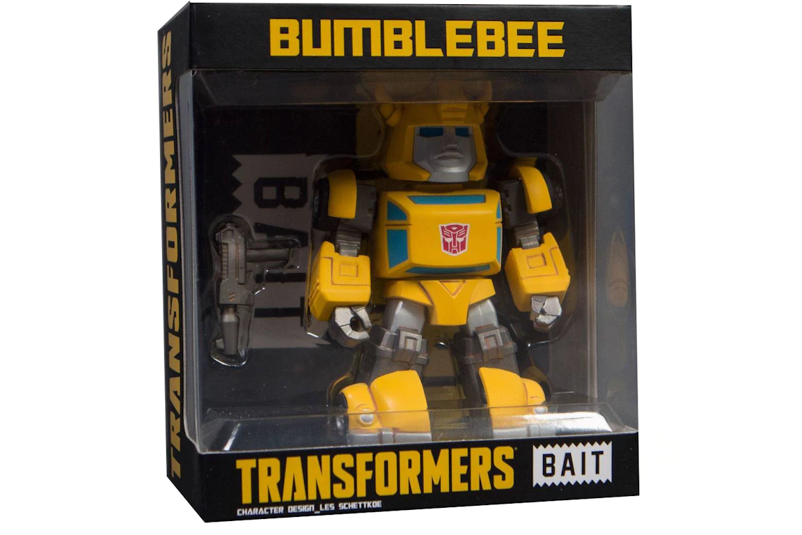 Transformers x Switch Collectibles x Bait Bumblebee Antique Metals Edition 4.5 IN Figure
