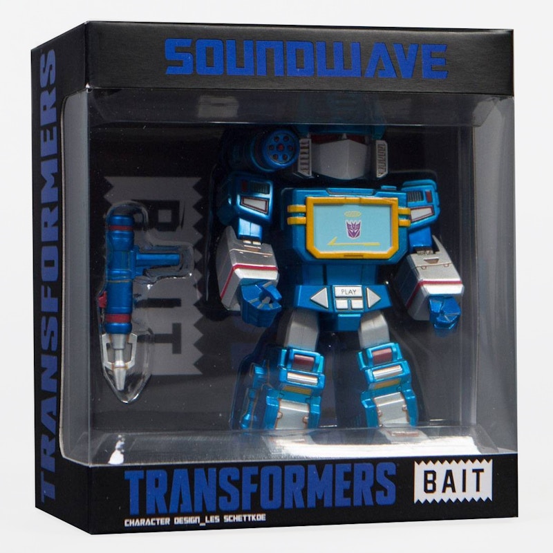 Transformers x Switch Collectibles x Bait Soundwave Antique Metals