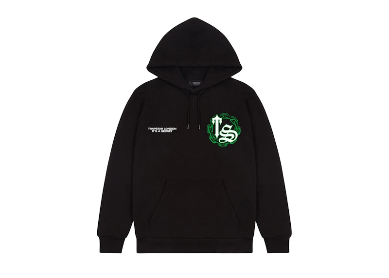 Green deals trapstar hoodie