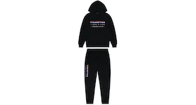 Trapstar Chenille Decoded 2.0 Hooded Tracksuit Black Revolution Edition