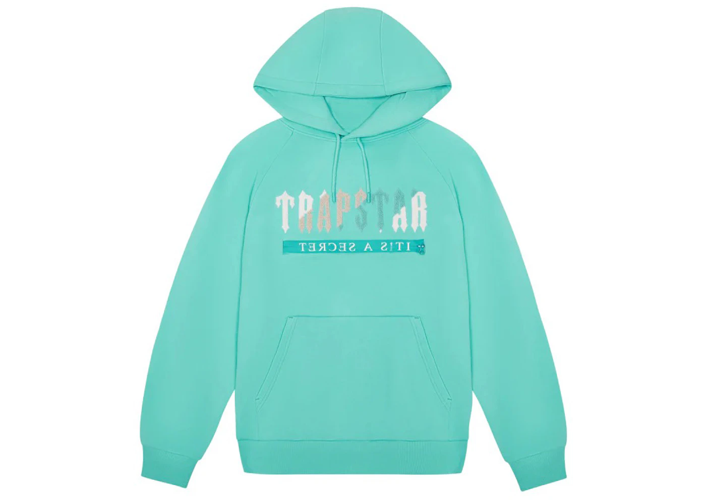 Trapstar Chenille Decoded 2.0 Hoodie Teal - SS23 - CN