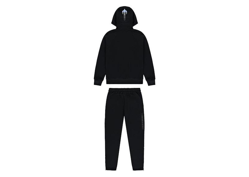 Trapstar Chenille Decoded 2.0 Hoodie Tracksuit Black/Ice Blue