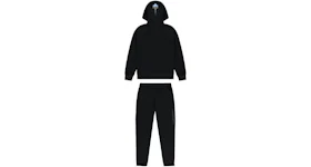 Trapstar Chenille Decoded 2.0 Hoodie Tracksuit Black/Ice Blue