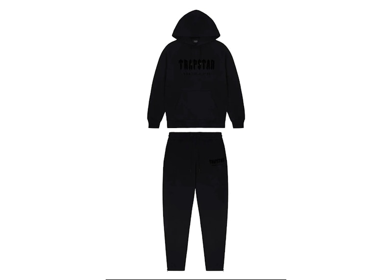 Trapstar Chenille Decoded 2.0 Hooded Tracksuit Dazzling Blue Men's 