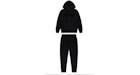 Trapstar Chenille Decoded Hooded Tracksuit Blackout Edition