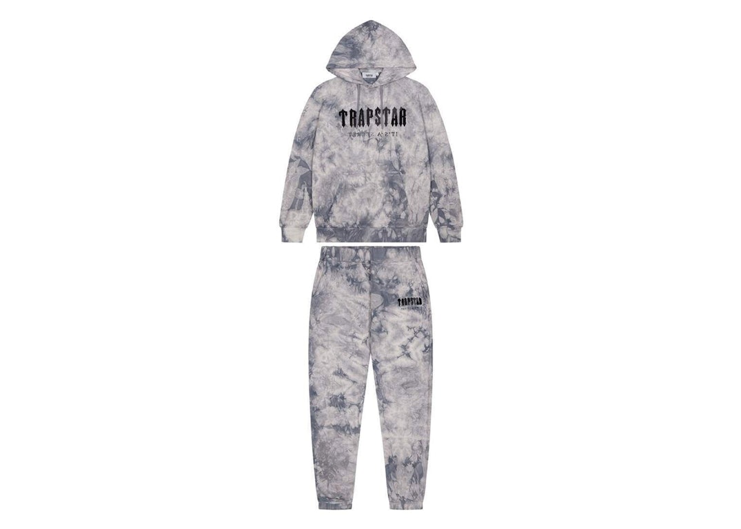 Pre-owned Trapstar Chenille Decoded Hoodie Tracksuit Tie Dye