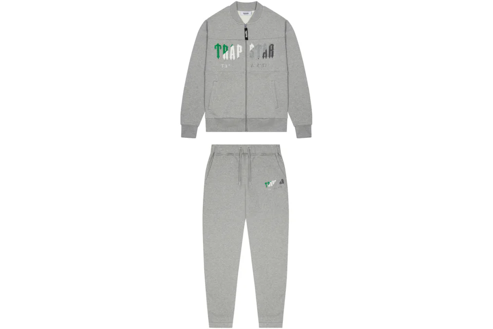 Grey trapstar tracksuit 2024 mens