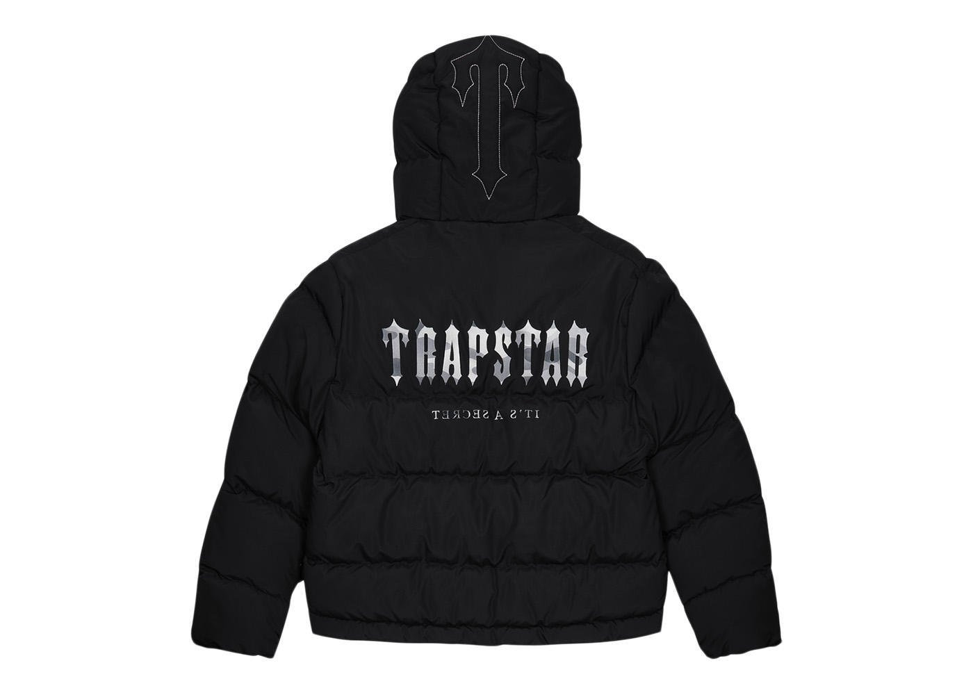 Trapstar Decoded 2.0 Hooded Puffer Jacket Black/Camo メンズ - SS23 ...