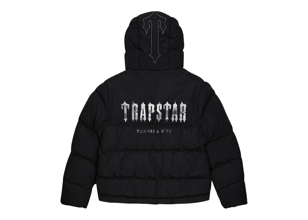 Pre-owned Trapstar Decoded 2.0 Hooded Puffer Jacket Black/camo