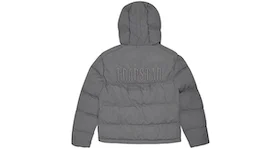 Trapstar Decoded 2.0 Hooded Puffer Jacket Grey
