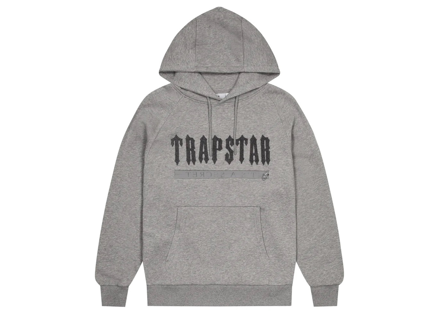 Trapstar Decoded Chenille 2.0 Hoodie Tracksuit Grey 男士- FW23 - TW