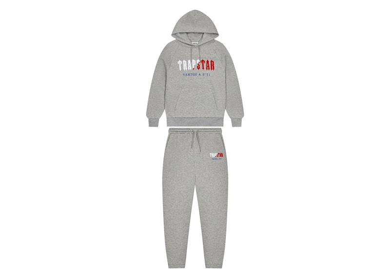 Red trapstar tracksuit online