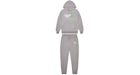 Trapstar Decoded Chenille Hooded Tracksuit Grey/Green
