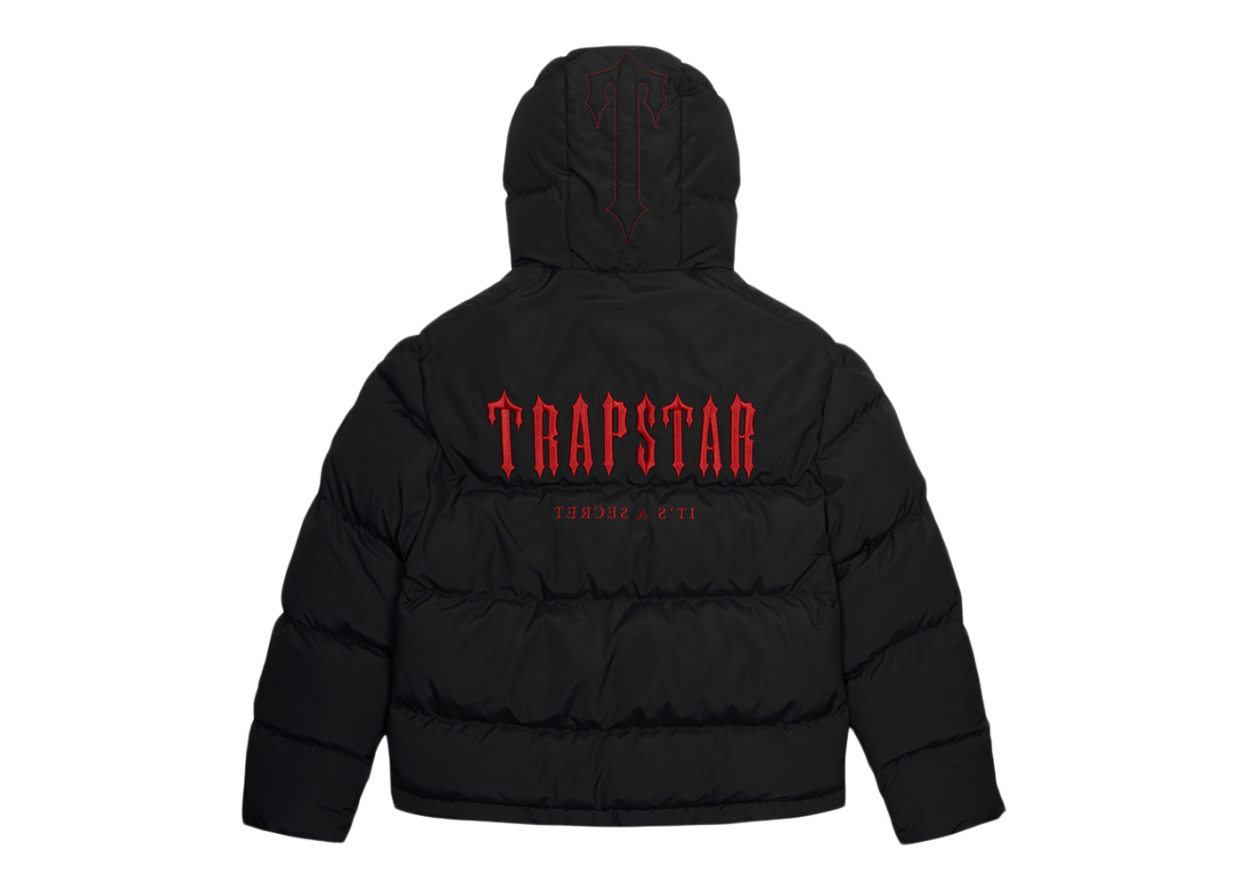 Trapstar Decoded Hooded Puffer 2.0 Jacket Infrared Edition Men's 