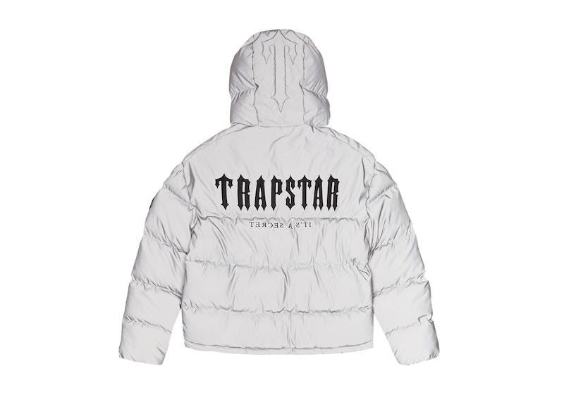 Trapstar Decoded Hooded Puffer 2.0 Jacket Reflective Men's SS23 US