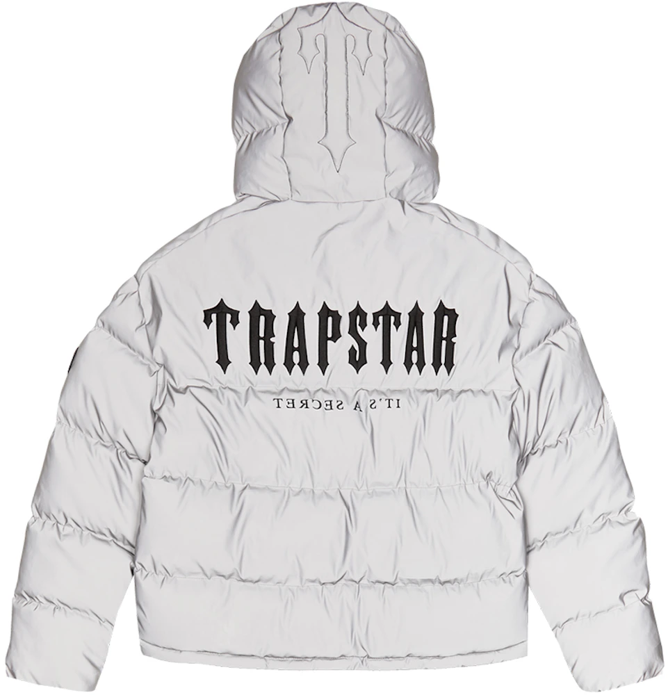 Trapstar Decoded Hooded Puffer 2.0 Jacket Reflective Men's - SS23 - US