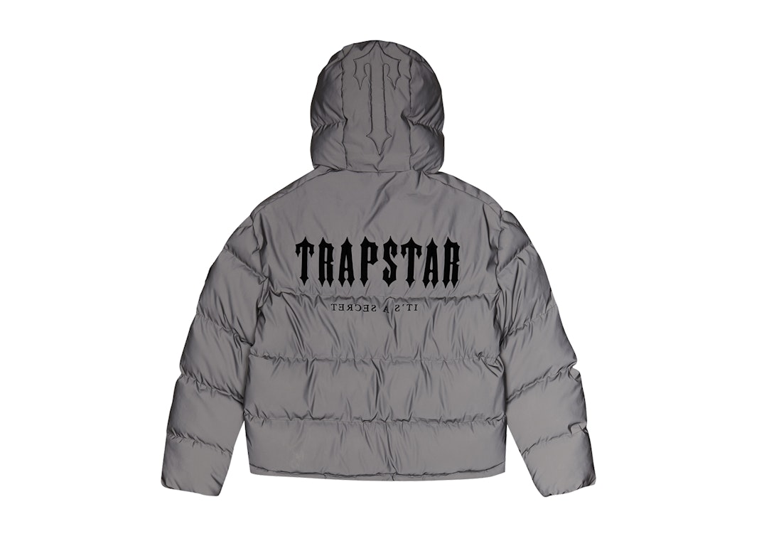 Pre-owned Trapstar Decoded Hooded Puffer 2.0 Jacket Reflective