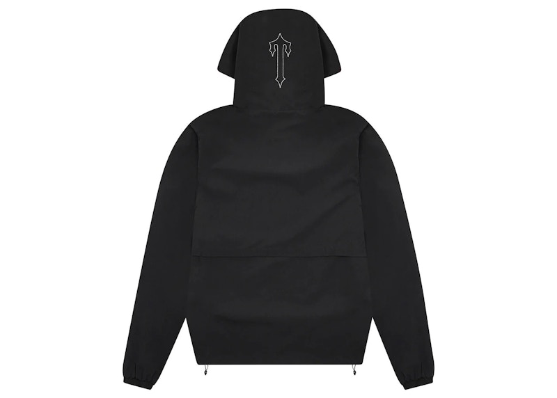 Trapstar Decoded Windbreaker Black/White Men's - SS23 - US