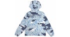 Veste coupe-vent Trapstar Decoded Ice Bleu Camouflage