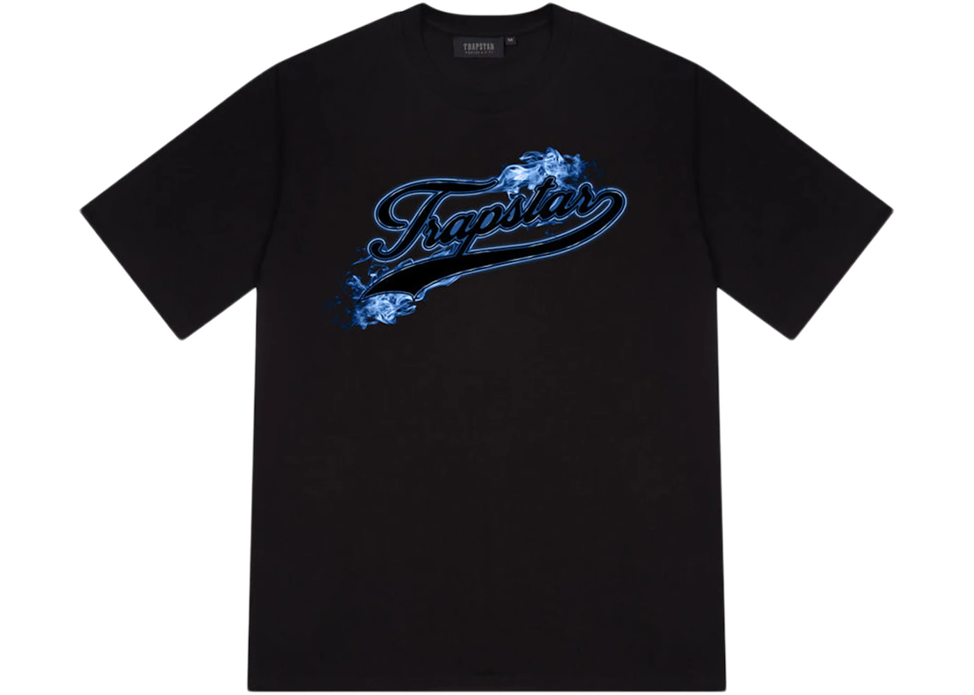 Trapstar Hot Rod Strikeout Tee Black/Blue Men's SS23 US