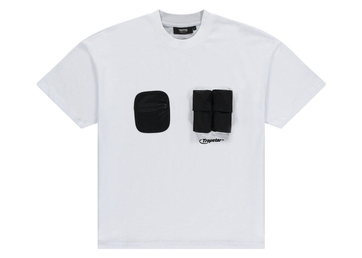 Trapstar Hyperdrive City Pocket Oversized T-shirt White - FW22 - US
