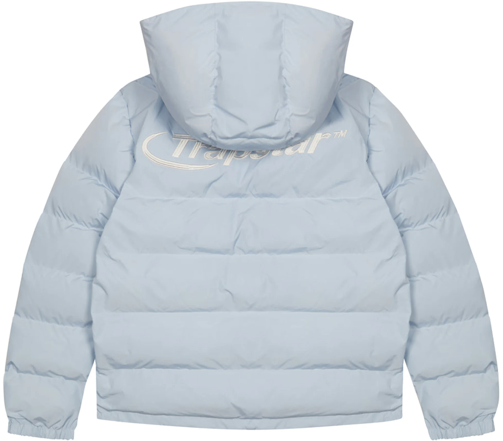 Trapstar Hyperdrive Detachable Hooded Puffer Jacket Ice Blue Men's - FW22 -  US