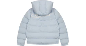 Trapstar Hyperdrive Detachable Hooded Puffer Jacket Ice Blue