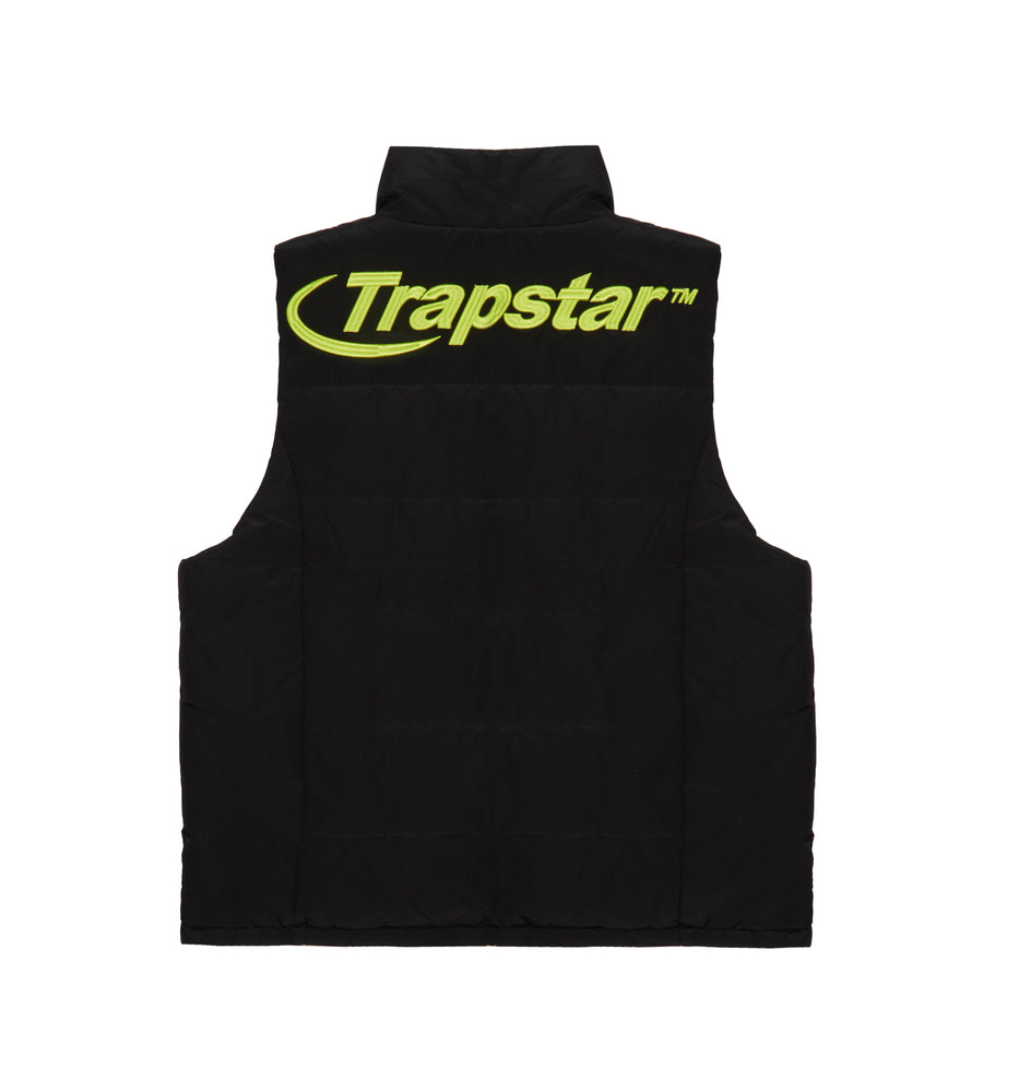 Trapstar Hyperdrive Gilet Gilet 2 Black/Lime メンズ - FW22 - JP