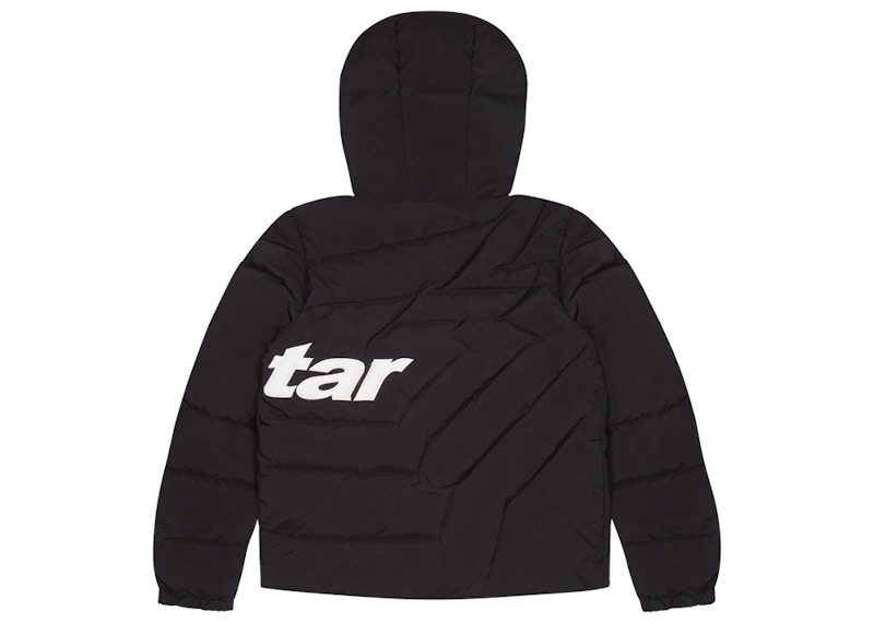 Trapstar Hyperdrive Hooded Puffer Jacket Black/Tie Dye Men's 