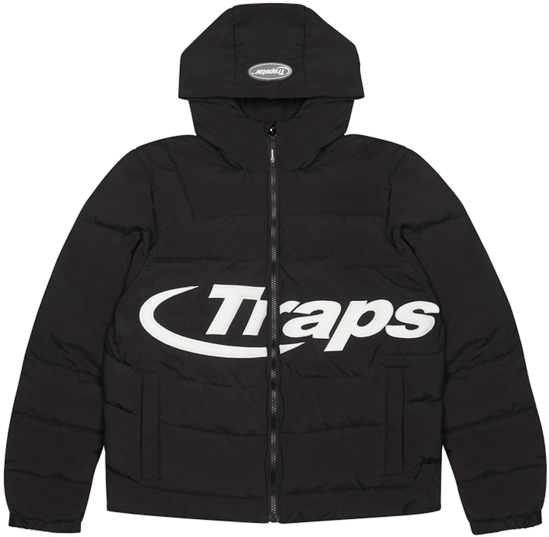 Trapstar Hyperdrive Hooded Puffer Jacket Black/Tie Dye Hombre - FW21 - US