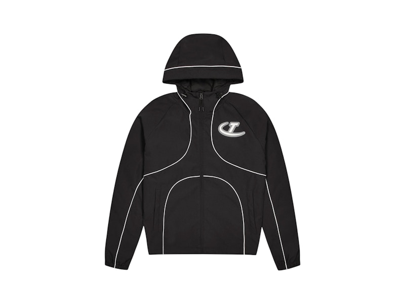 Trapstar Hyperdrive Piped Windbreaker Black Men's - FW24 - US Trapstar Hyperdrive Piped Windbreaker Black Men's - FW24 - US