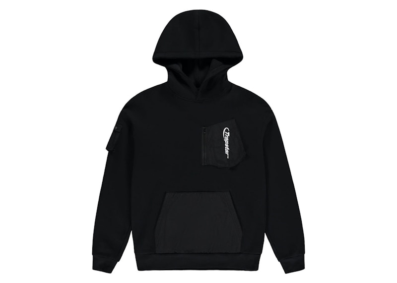 Trapstar Hyperdrive Pocket Hoodie Black FW22 MX