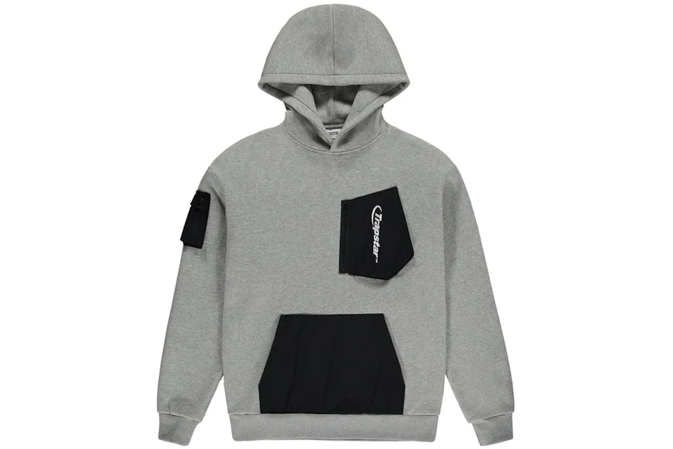Grey trapstar hoodie Outlet