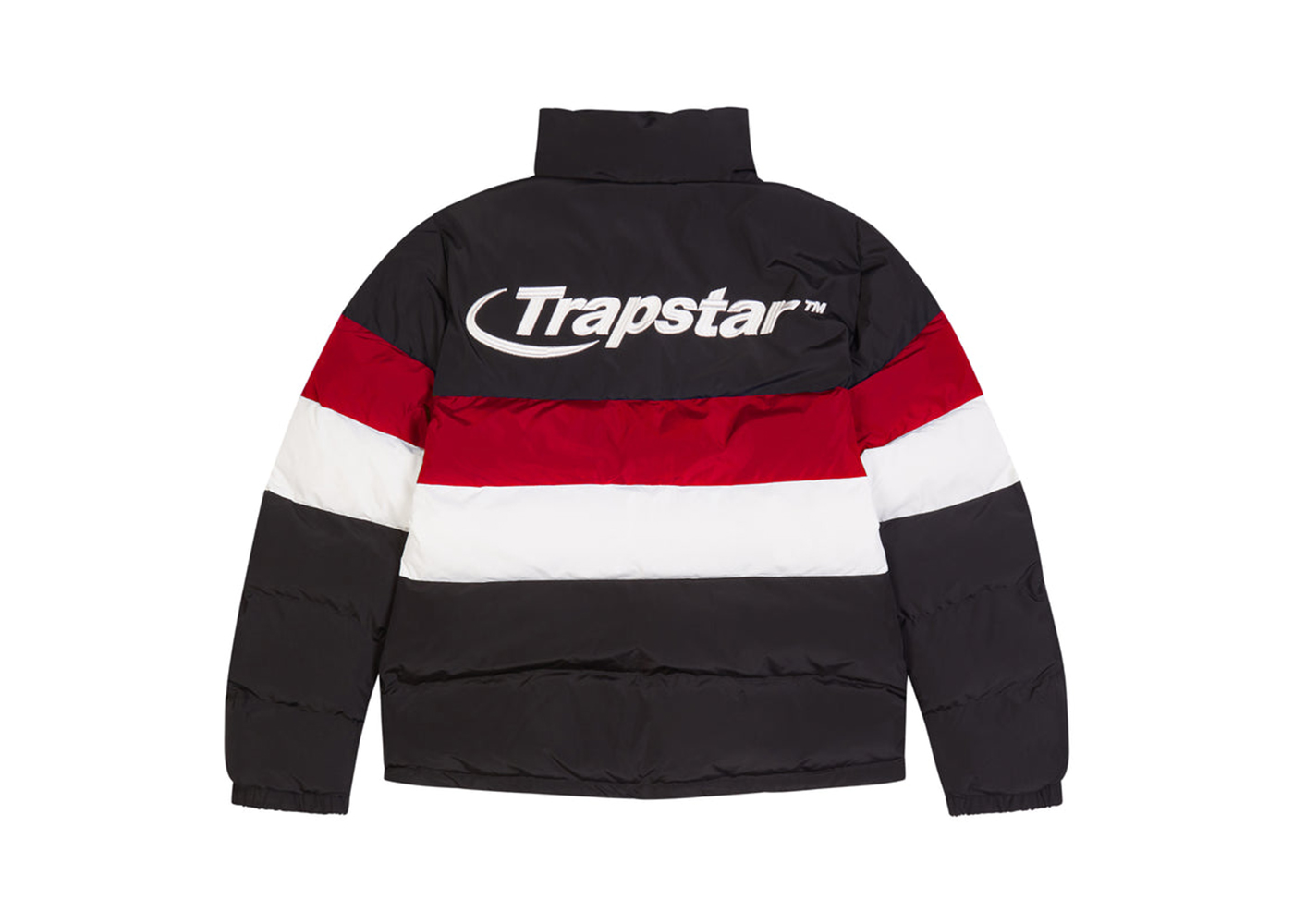 Trapstar Hyperdrive Puffer Jacket Black/Red/White