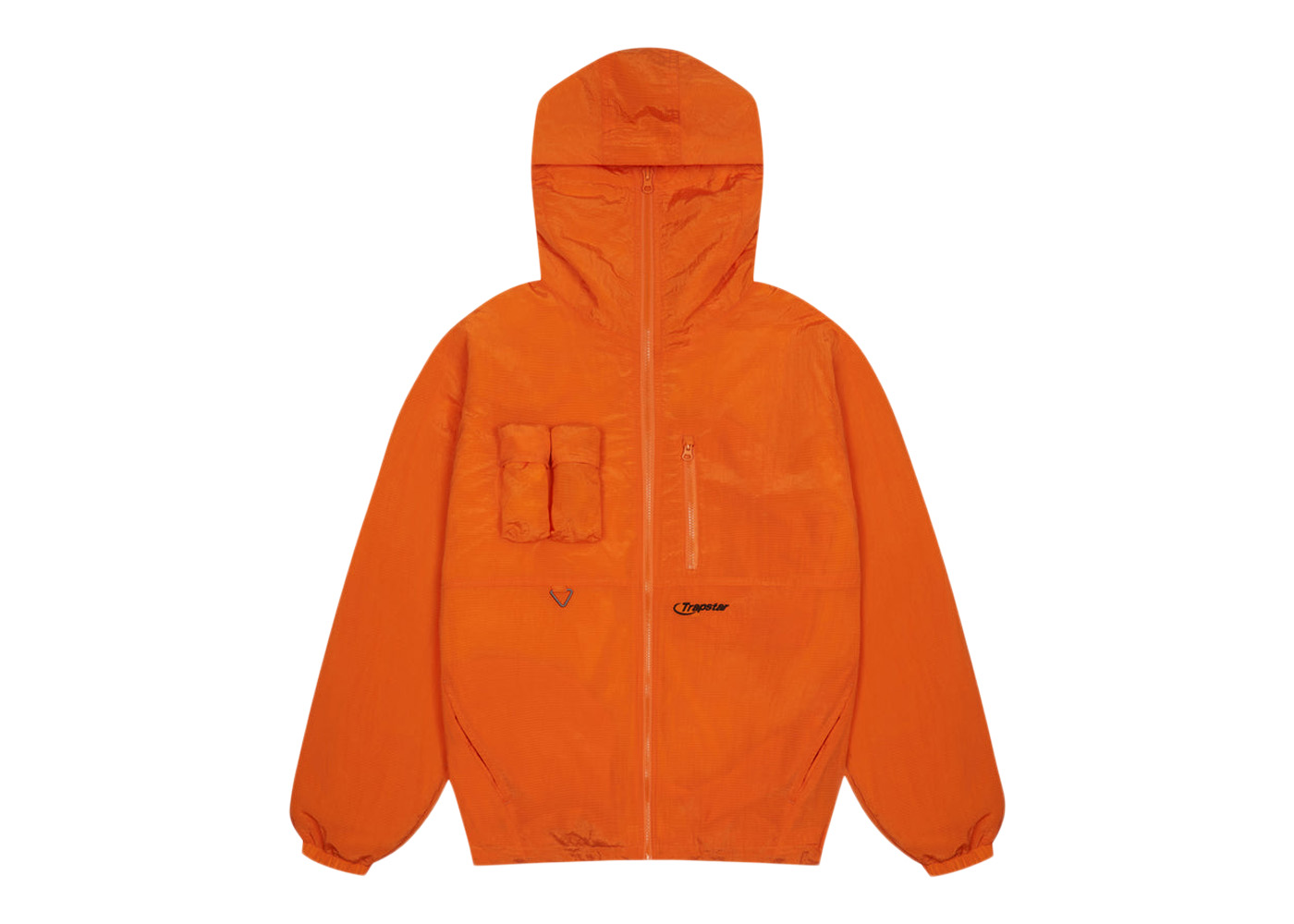 Trapstar Hyperdrive Ripstop Hooded City Jacket Orange Men's - SS23