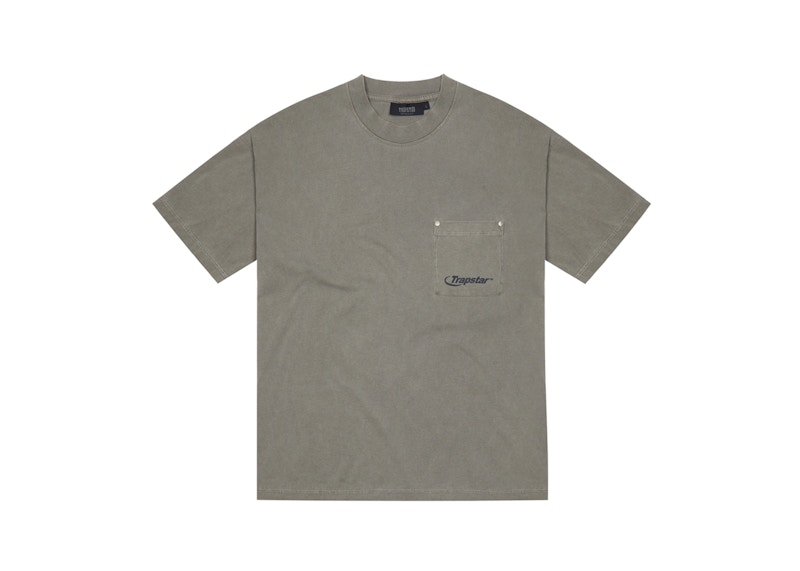 Trapstar Hyperdrive Rivet Pocket Tee Brindle