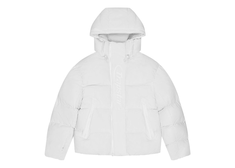 Trapstar Hyperdrive Technical Puffer Jacket White Hombre FW24 MX