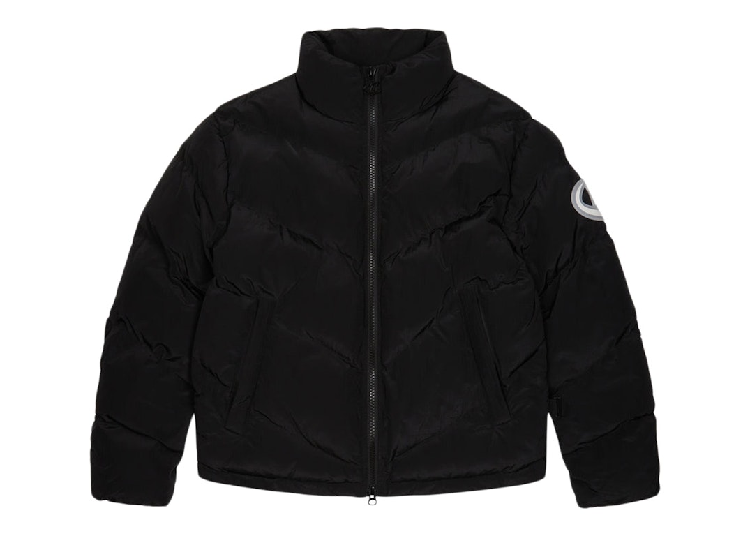 Pre-owned Trapstar Hyperdrive V Panel Puffer Jacket Black Ripstop